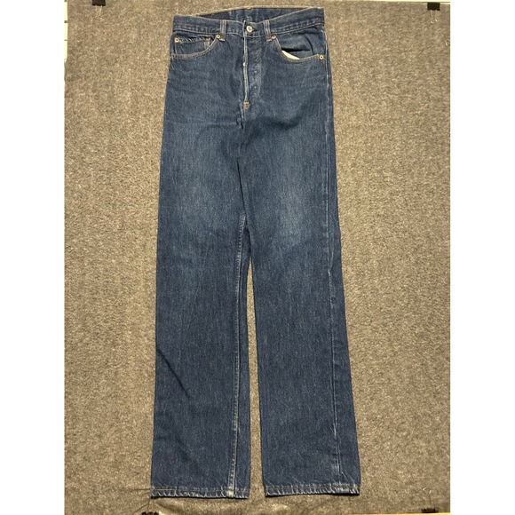 Levis Strauss Other - Levis 501 made in usa jeans button fly blue medium wash fit 29X34 (tag 31X34)